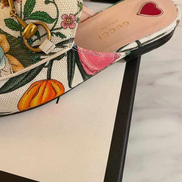 Gucci Floral Mules - Picture 4 of 5